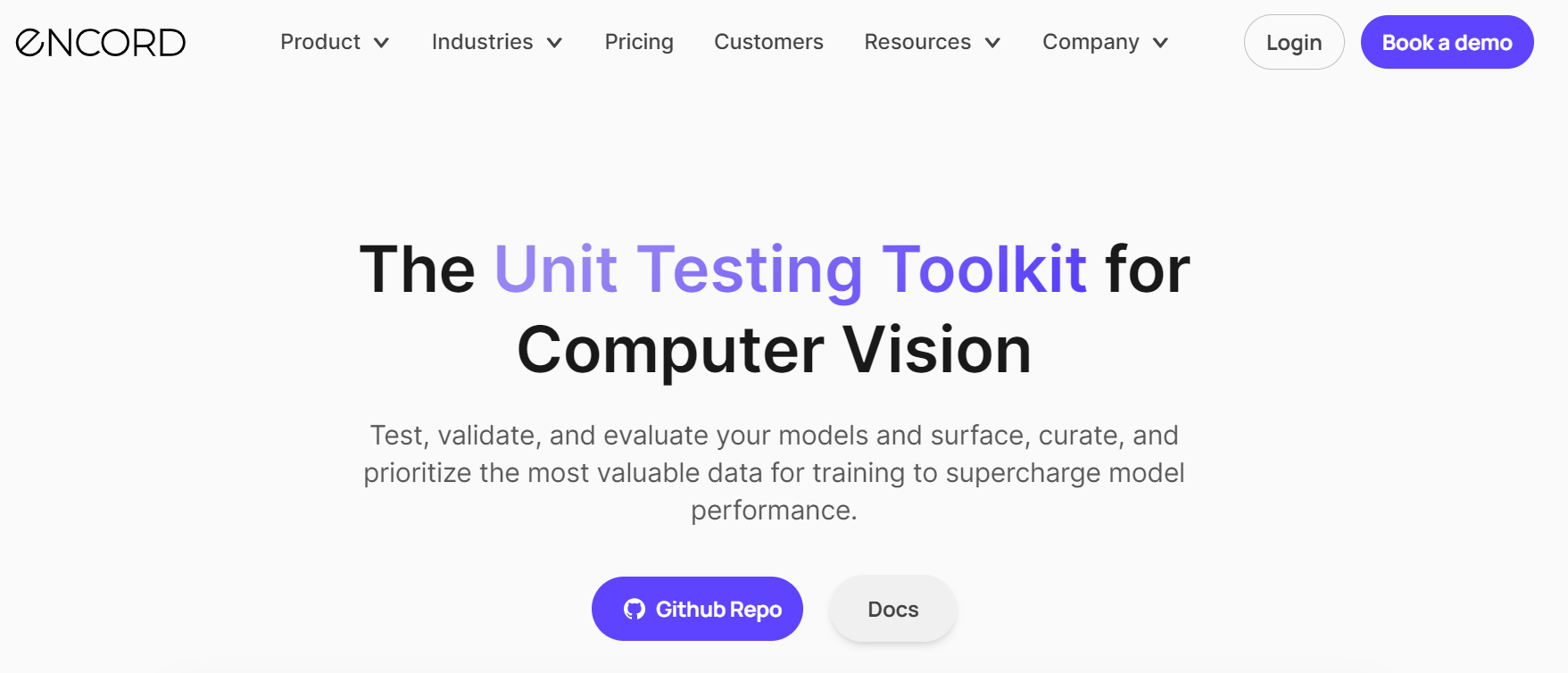 Encord is an AI toolkit for computer vision, empowering AI teams to test, validate, and evaluate models.