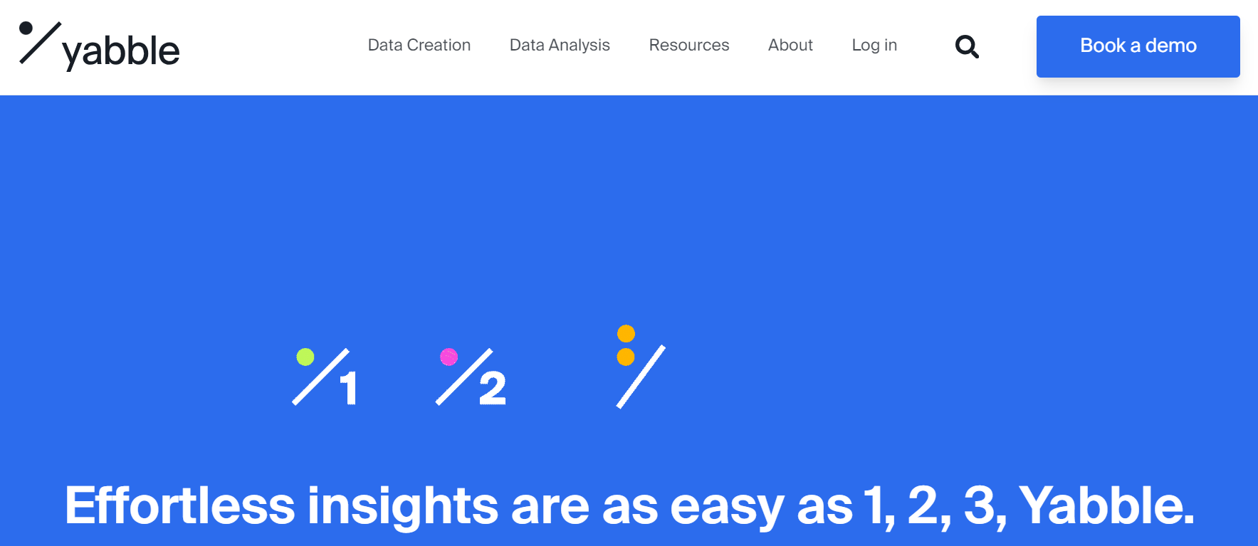 Yabble AI is a solution for streamlined research processes.
