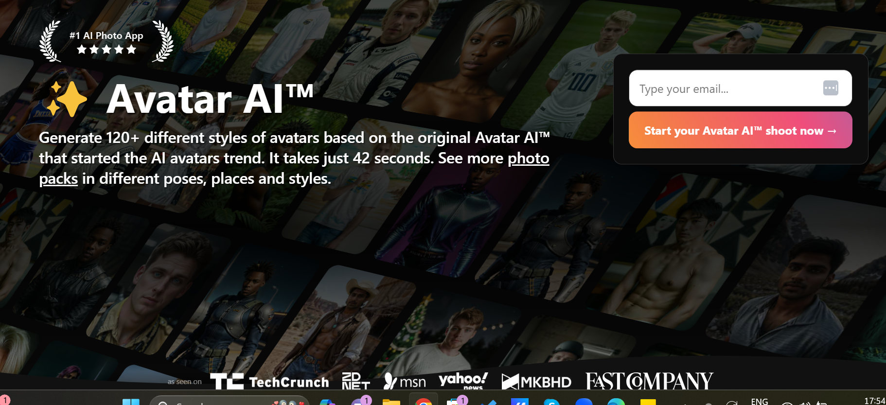 Avatar AI is a platform that creates portraits and avatars.