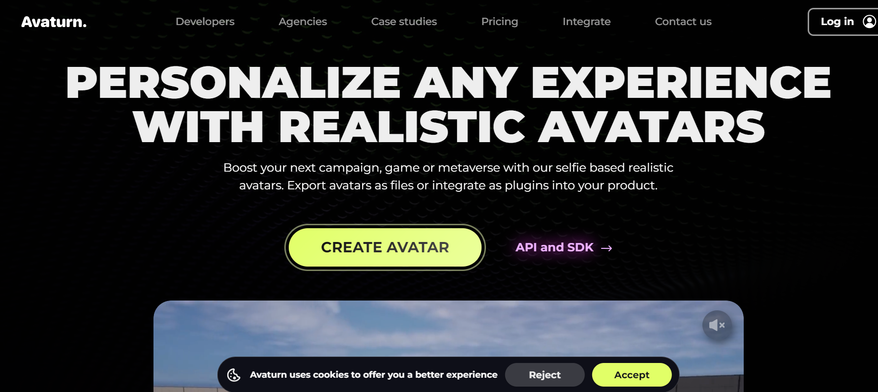 Avaturn is a platform for avatar creation.