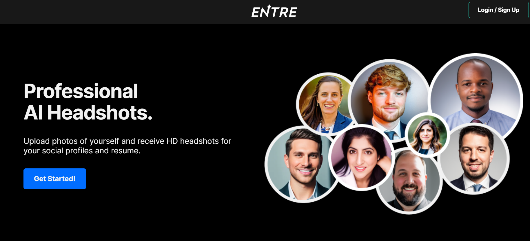 Professional AI Headshots is a tool that generates headshots.