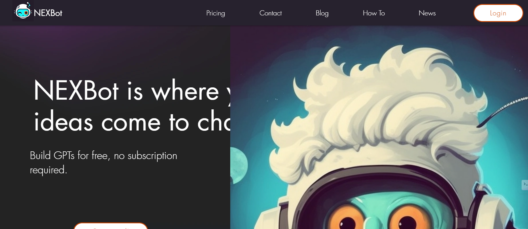 NEXBot is a platform that builds and customizes GPT-4 chatbots.