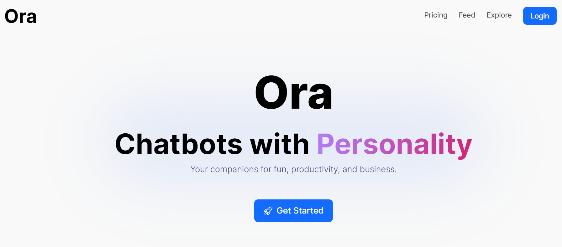 Ora is a platform for creating personalized AIs, enabling you to generate and integrate tailored chatbots without the need for coding.