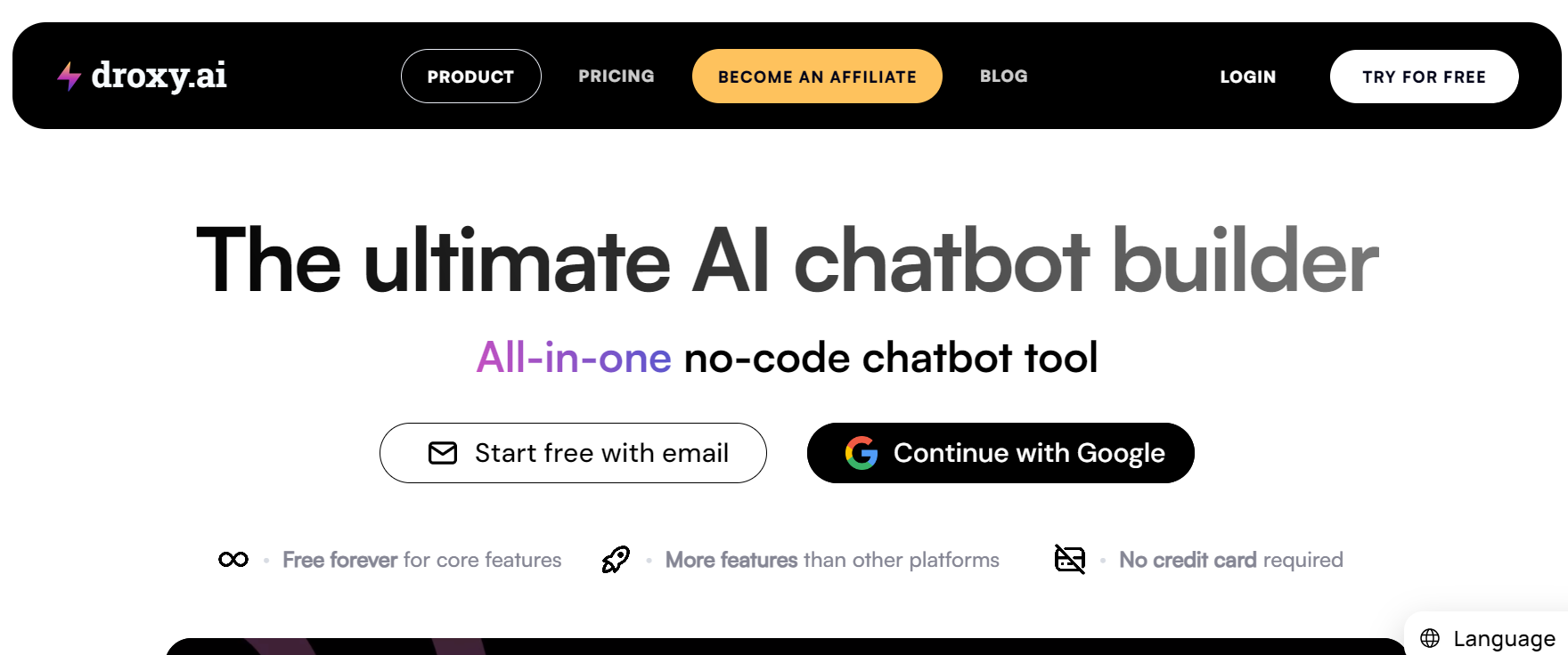 Droxy AI is a platform for building personalized chatbots from diverse content sources.