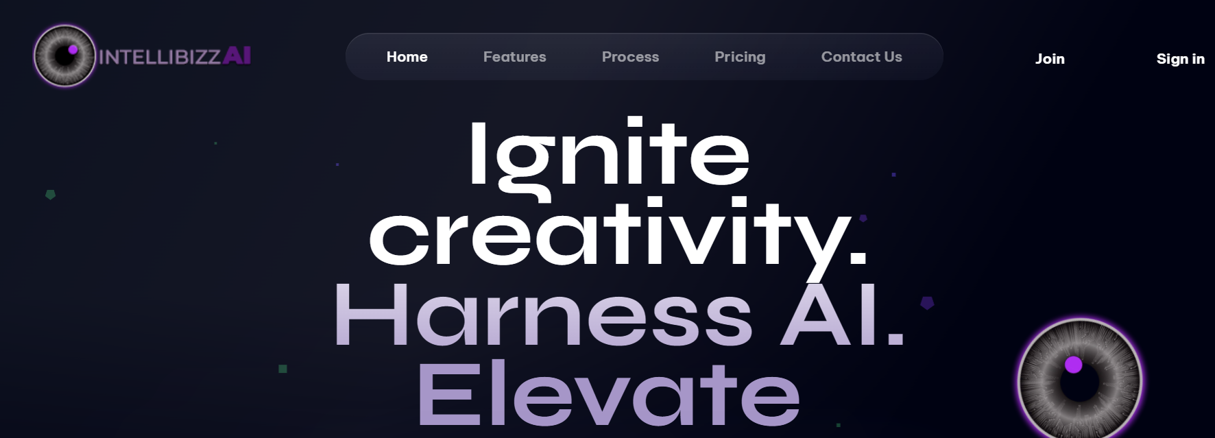 IntellibizzAI is a platform for content creation with tailored AI solutions, empowering you to express your creativity.