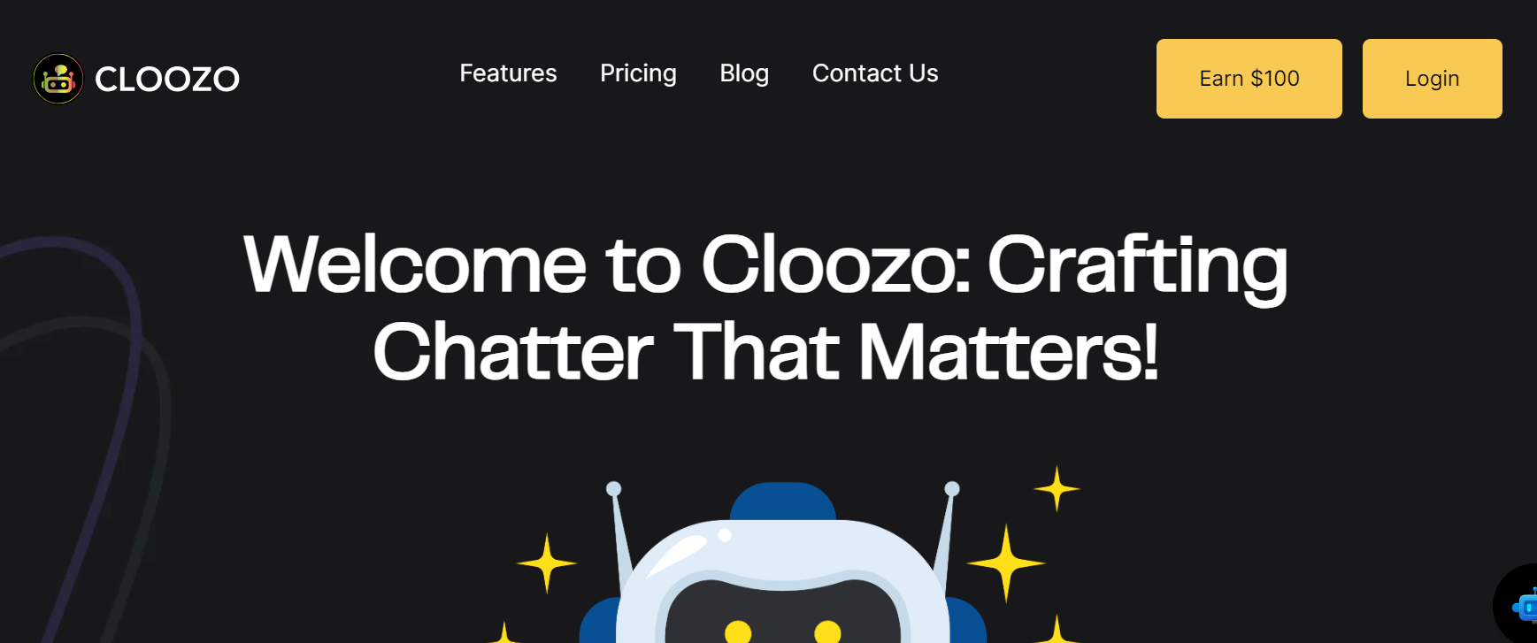 Cloozo is an AI tool for chatbot creation