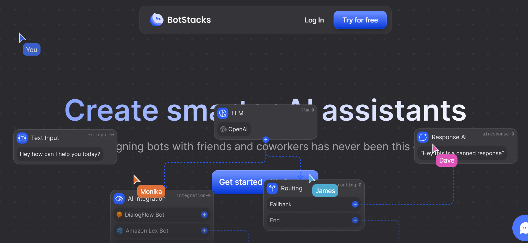 BotStacks is a platform that builds AI chatbots