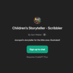 Children’s Storyteller – Scribbler