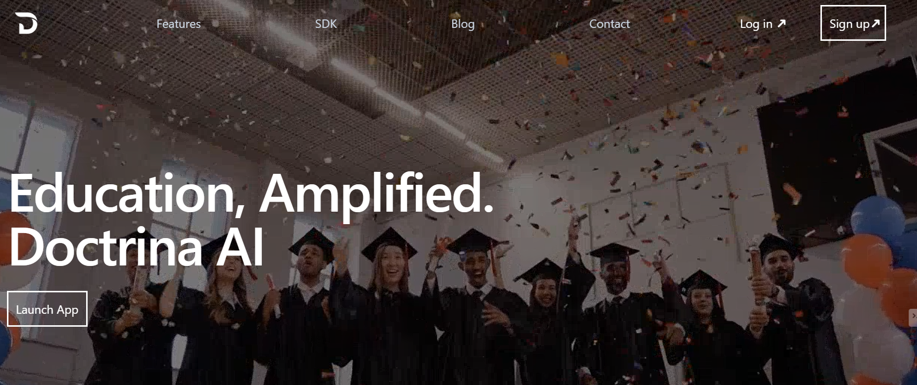 Doctrina AI is an educational platform powered by AI, enhancing learning for both students and teachers.