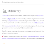 Midjourney API